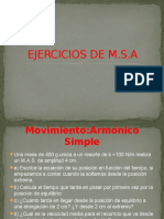 Ejercicios de M.S.A