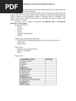 Contabilidade - Como Determinar Investimento Inicial