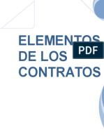 Elementos de Los Contratos