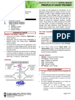 Principles of Cancer Treatment