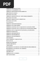 Mecanismos de Acción Farmacológicos 