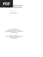 Educacion y Superacion de La Pobreza en America Latina