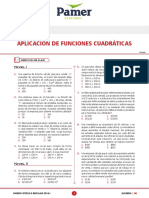 Aplicación de Funciones Cuadráticas: Álgebra