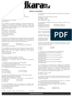 Lista - Química Termoquímica