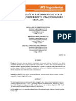 Determinación de La Resistencia Al Corte Método de Corte Directo CD Consolidado Drenado R 1