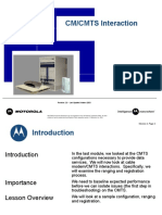CM - Cmts Interaction