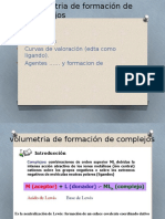 Volumetria de Formación de Complejos