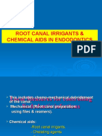 Root Canal Irrigants & Chemical Aids in Endodontics