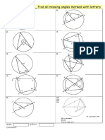 Circle Theorems 1