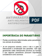 Antiparasitários e Antihelminticos