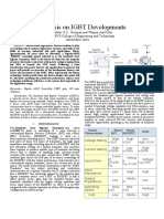 Analysis On IGBT Developments