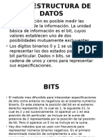 Bits, Estructura de Datos