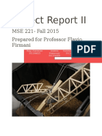 Warren Truss Bridge Report