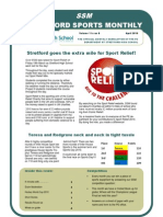 Stretford Sports Monthly: Stretford Goes The Extra Mile For Sport Relief!