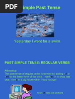 English - The Simple Past Tense