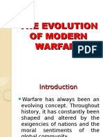 The Evolution of Modern Warfare