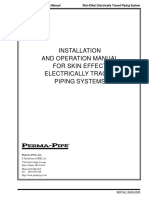 Skin Effect Current Tracing - Installation Manual