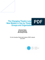 The Changing Theatre Landscape