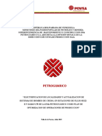 Proyecto de Electrififacion Pdvsa