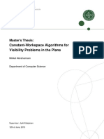 Constant-Workspace Algorithms For Visibility Problems in The Plane