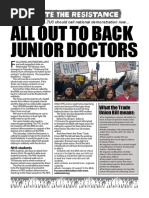 All Out To Back Junior Doctors: Take To The Streets... TUC Should Call National Demonstration Now..