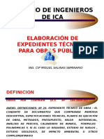 Expedientes Tecnicos Cip Ica