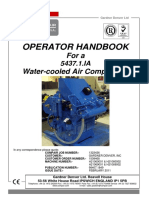 ASC 100-D CompAir 5437 Air Compressor Operator Handbook