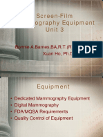 Unit 3 - Mammography Equipment