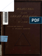 New Measures of The Great Pyramid by C. Piazzi Smyth, 1884