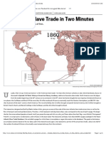 Animated Interactive of The History of The Atlantic Slave Trade.