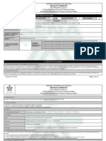 GFPI F 016 Proyecto Formativo