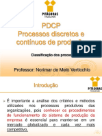 Processos Discretos e Contínuos de Produção