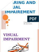 Hearing and Visual Impairement