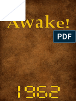 Awake! - 1962 Issues