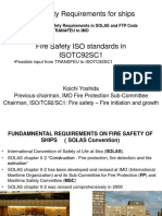 Fire Safety Requirements For Ships