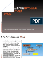 Aerofoil (Airfoil) Not A Wing (By Waqas Ali Tunio)