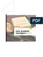 Fabriquer 20mes Produits Menagers