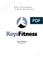 Treadmill Ironman Service Manual Rev. B