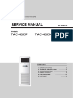 Service Manual: TAC-42CF TAC-42CHF