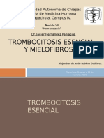 Trombocitosis Esencial y Mielofibrosis