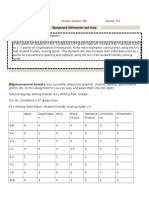 Pre Post Writing Assessment W