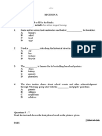 March Test KSSR Year 5 Paper 1