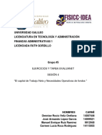 Tarea Sesion 4 Finanzas Administrativas 1