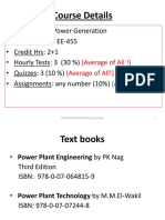 Lecture-1 Introduction To Power Generation and Electrical Power Systems