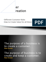 Customer Value Creation: Different Customer Roles How To Create Value For All These Roles