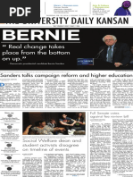 The University Daily Kansan: Bernie