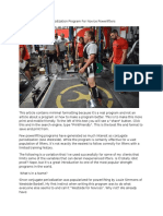 16 Week Conjugate Periodization Program For Novice Powerlifters