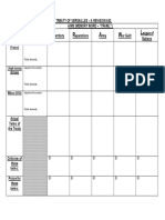 Treaty of Versailles Summary Organizer