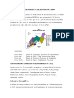 Aspectos Generales Del Distrito de Lamay