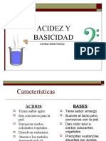 Acidez y Basicidad